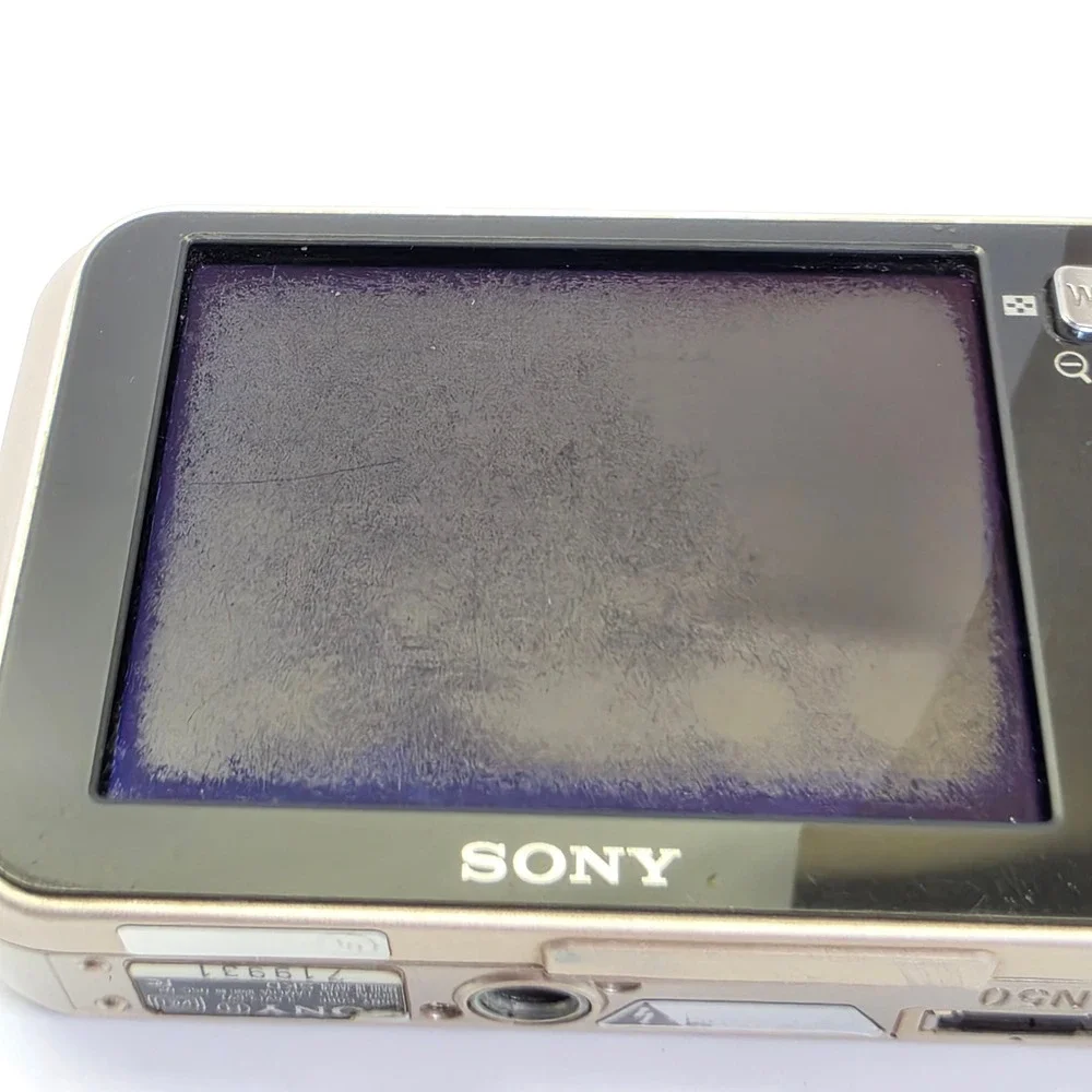 Sony Cyber-Shot DSC-N2 Digital Camera 10.1MP Gold Vario-Tessar Tested Bundle
